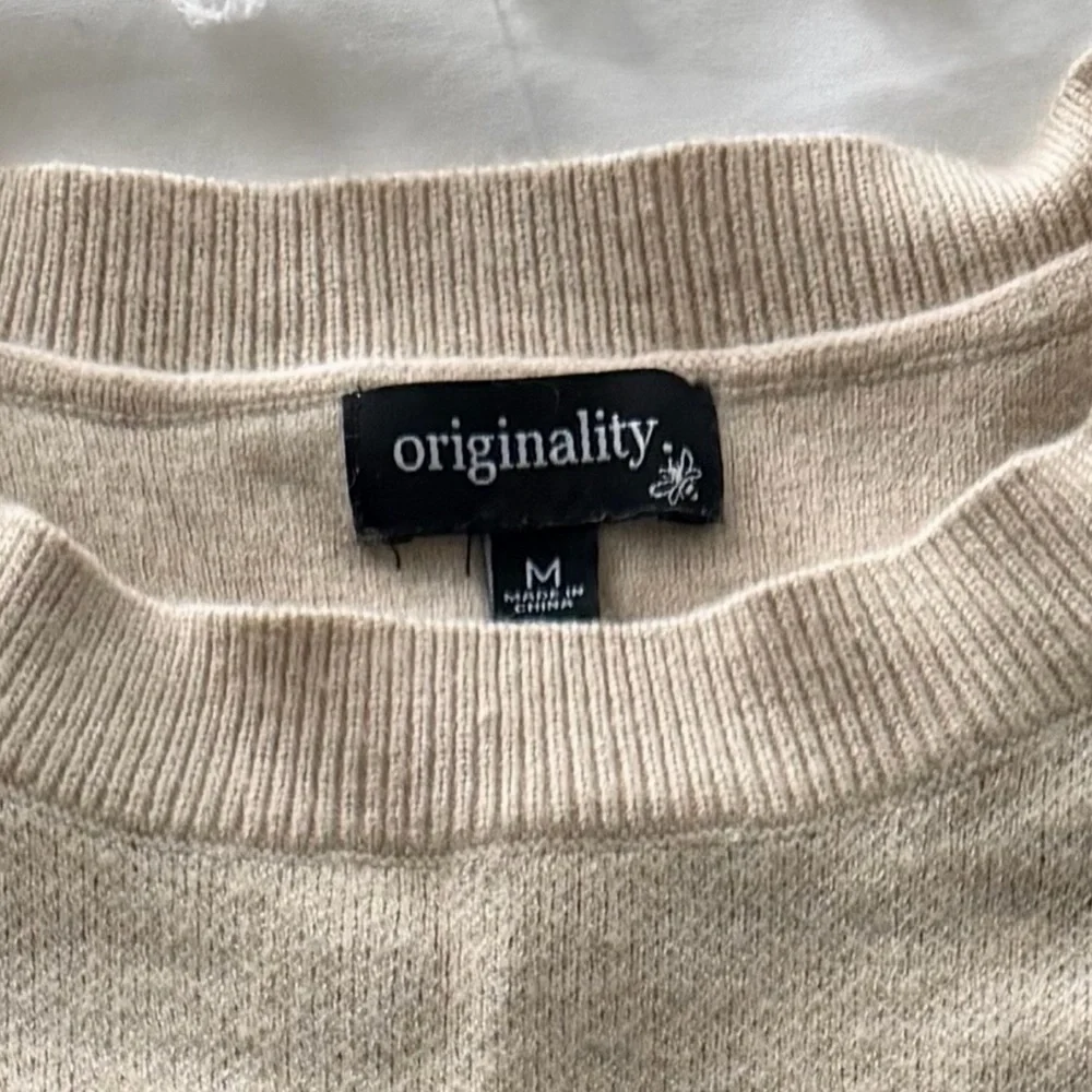 Originality Smiley Face Long Sleeve Sweater